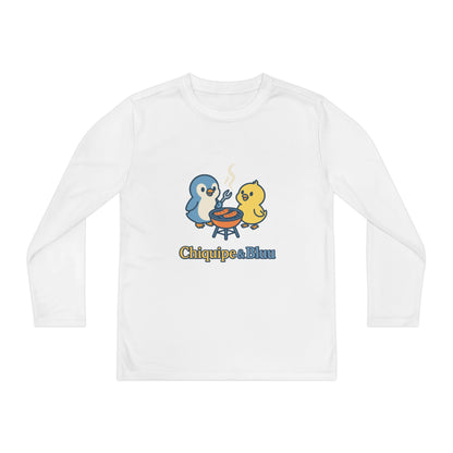Cute Youth Long Sleeve Tee for Young Chefs, Ideal for Kids Cooking Parties, Birthdays, Cooking Contests, Playdates, Family Gatherings