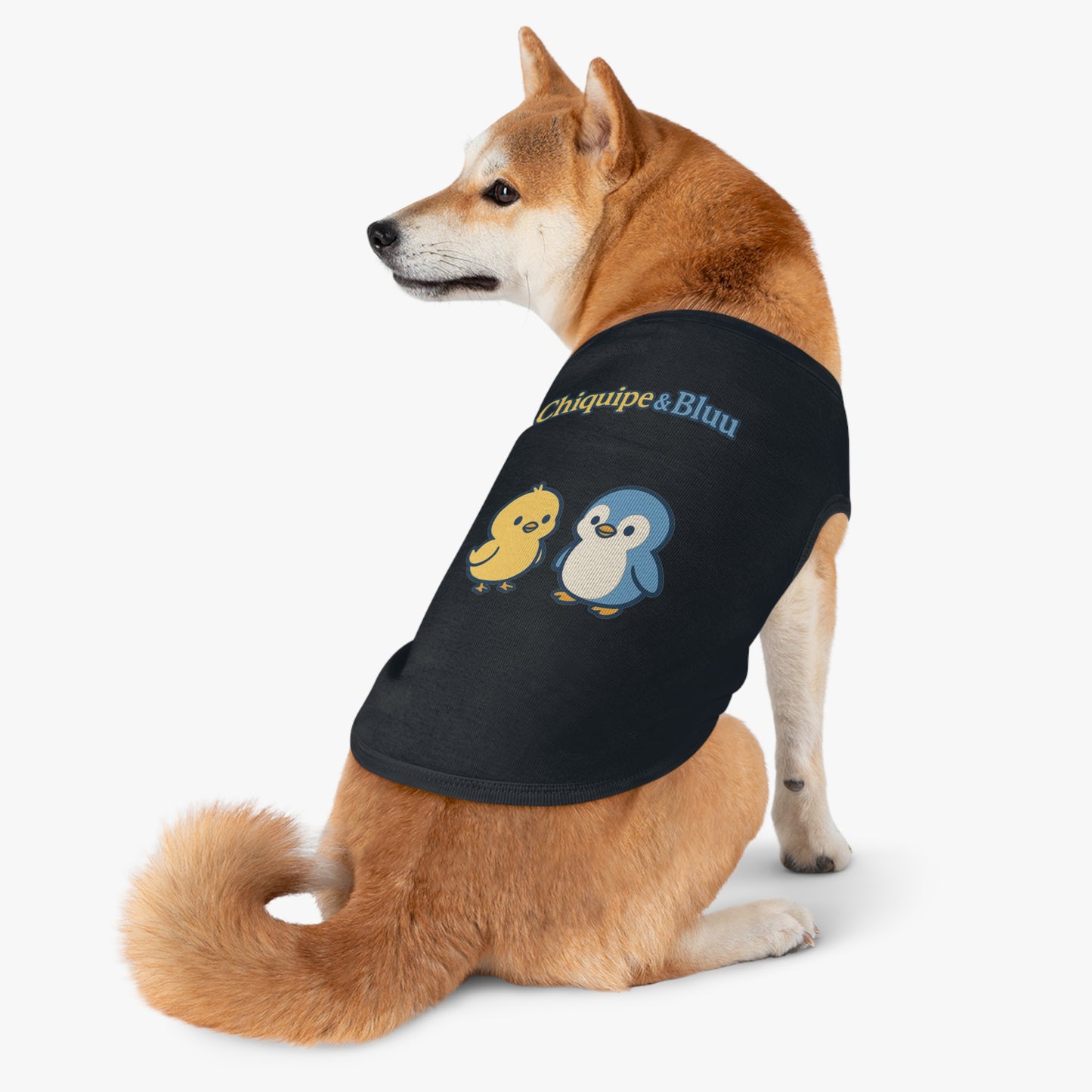 Whimsical Pet Tank Top for Summer Adventures, Cute Animal Design, Dog Apparel, Pet Birthday Gift, Fun Outdoor Wear, Chic Dog Fashion