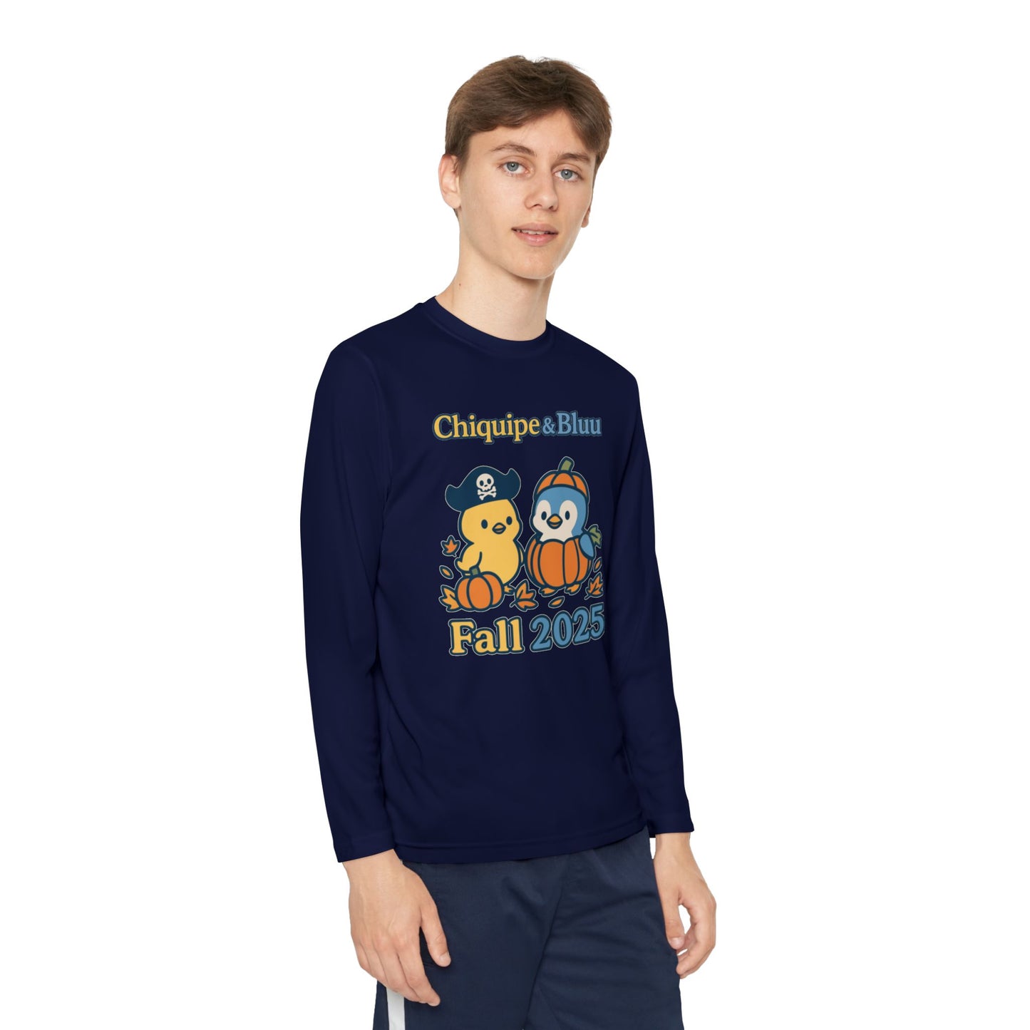 Fall-Themed Youth Long Sleeve Tee, Perfect for Autumn Celebrations, Halloween, and Everyday [...]
