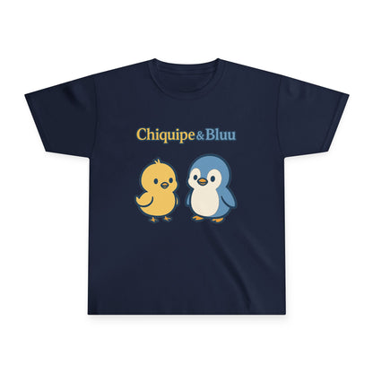 Youth Tee — Cute Chiquipe & Bluu Kids Shirt