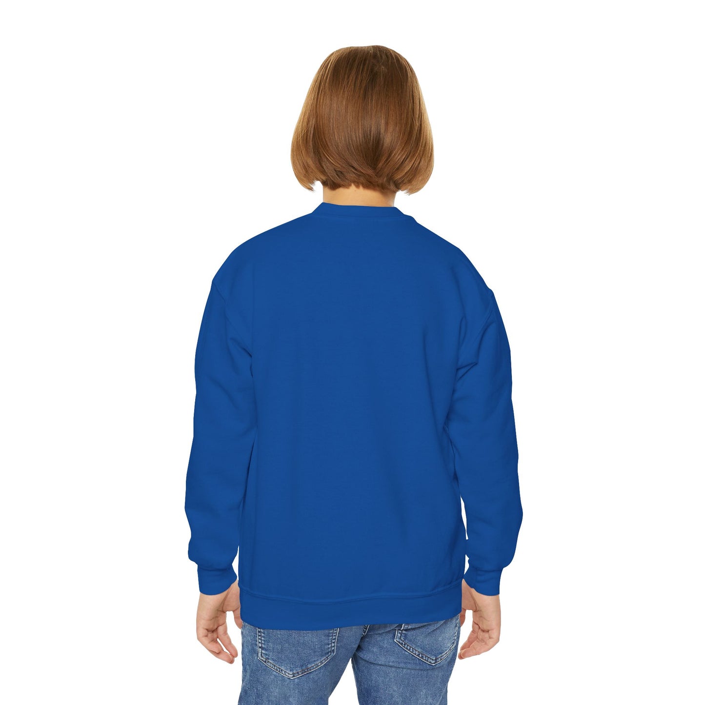 Cute Bird Friends Youth Crewneck Sweatshirt - Adorable Gift, Cozy Apparel, Kids' Fashion, Fun Outfits, Birthday Present