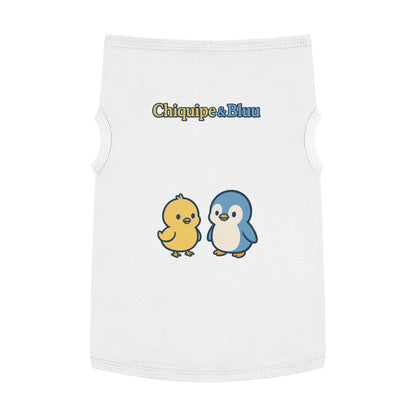 Whimsical Pet Tank Top for Summer Adventures, Cute Animal Design, Dog Apparel, Pet Birthday Gift, Fun Outdoor Wear, Chic Dog Fashion