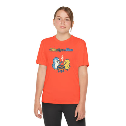 Youth Friendly BBQ Tee, Kids Summer Shirt, Cute Animal Graphic Tee, Fun BBQ Gift, Playful Summer Apparel