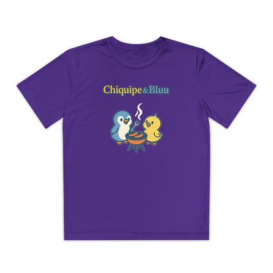 Youth Friendly BBQ Tee, Kids Summer Shirt, Cute Animal Graphic Tee, Fun BBQ Gift, Playful Summer Apparel