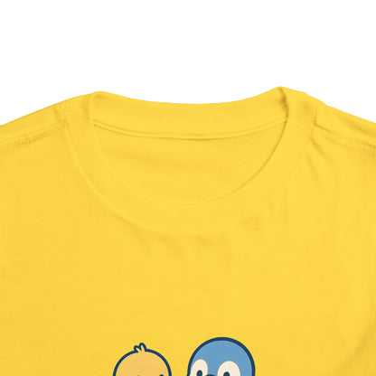 Cute Toddler Tee with Colorful Bird Design, Adorable Summer Outfit, Gift for Kids, Birthday Present, Playdate Essential