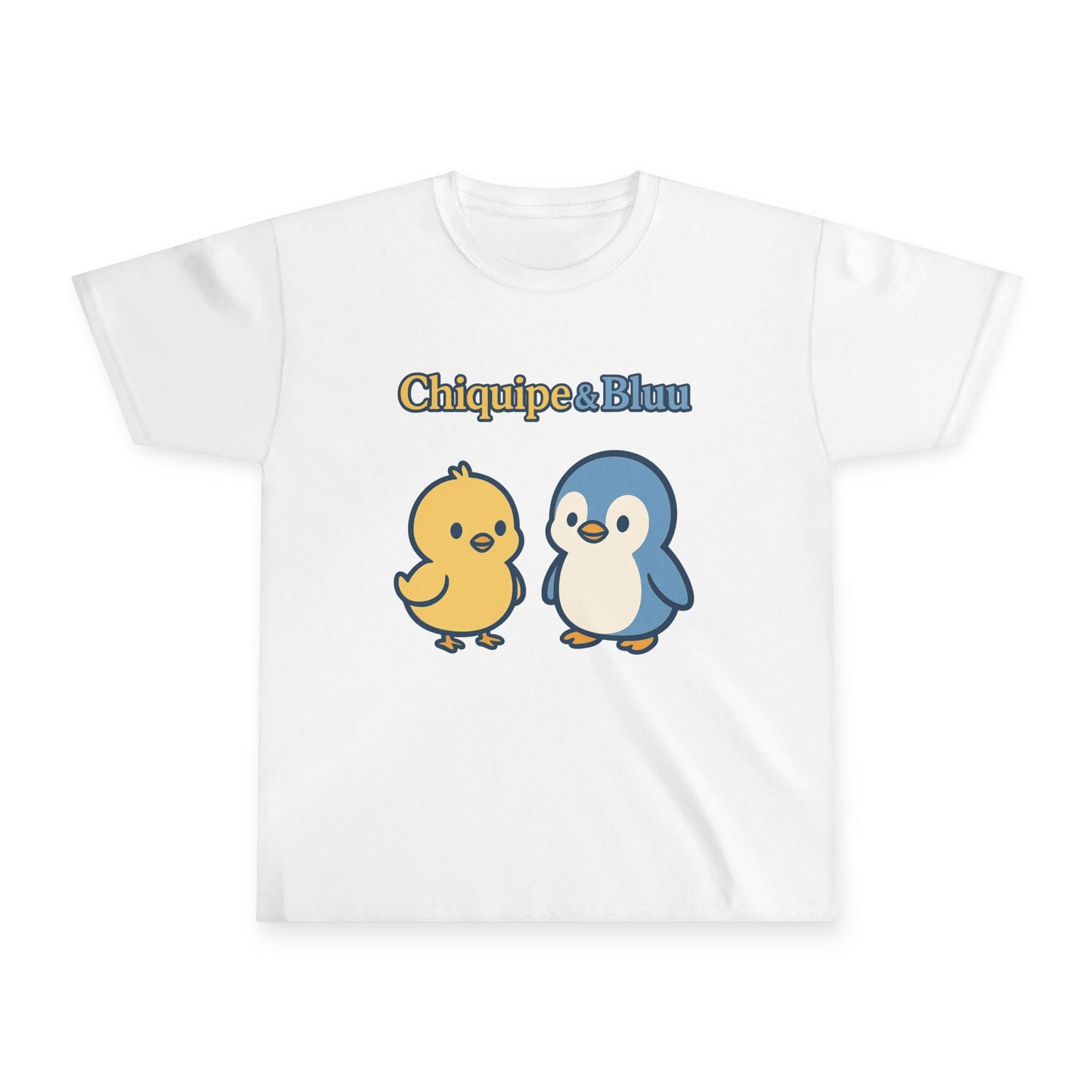 Youth Tee — Cute Chiquipe & Bluu Kids Shirt