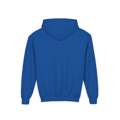 Youth Hoodie with Cute Character Design - Cozy Gift for Kids, Casual Wear, Birthday, Holiday, Fun Apparel, Chiquipe & Bluu
