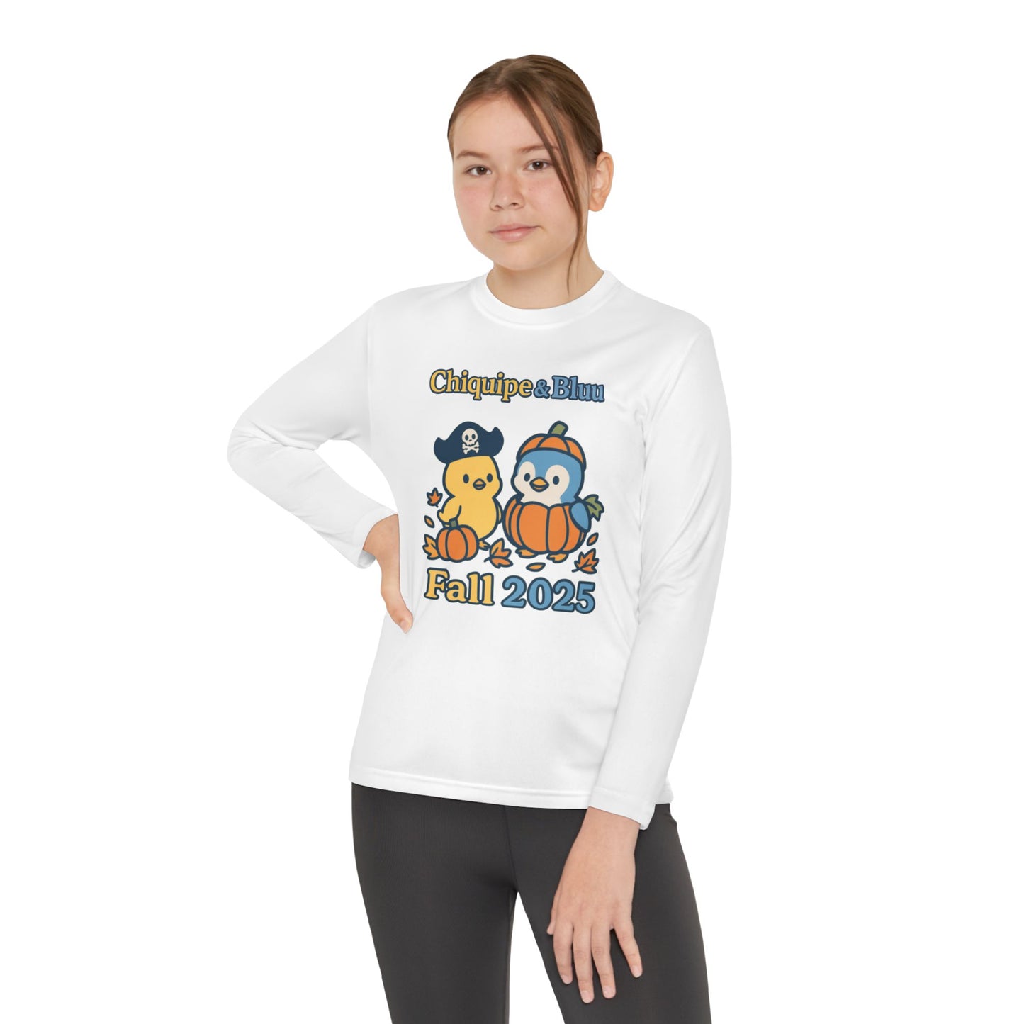 Fall-Themed Youth Long Sleeve Tee, Perfect for Autumn Celebrations, Halloween, and Everyday [...]