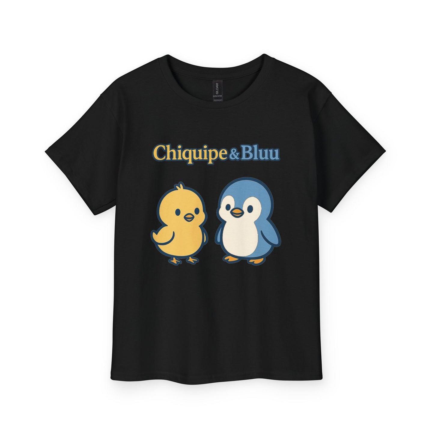 Youth Tee — Cute Chiquipe & Bluu Kids Shirt