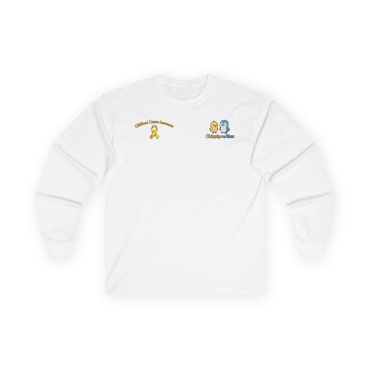 Childhood Cancer Awareness Long Sleeve Tee — Champion for a Cure