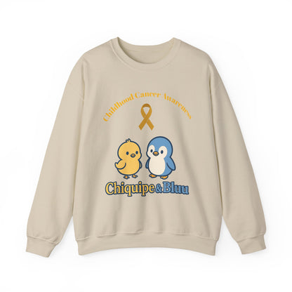 Childhood Cancer Awareness Sweatshirt, Unisex Crewneck, Support for Kids, Gift for Advocate, Cozy Charity Apparel