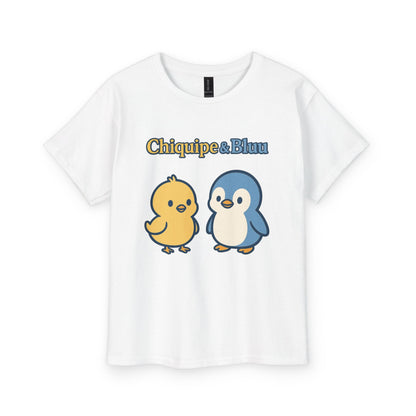 Youth Tee — Cute Chiquipe & Bluu Kids Shirt