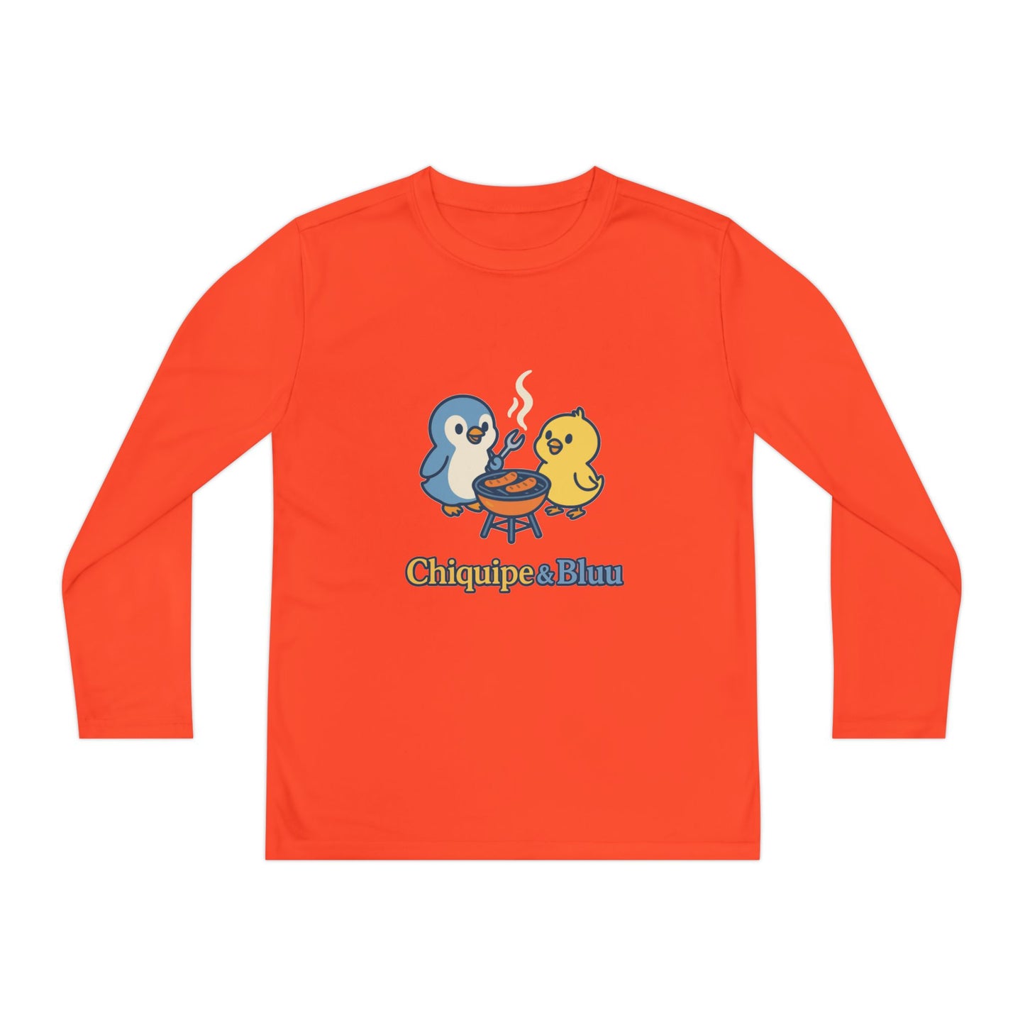 Cute Youth Long Sleeve Tee for Young Chefs, Ideal for Kids Cooking Parties, Birthdays, Cooking Contests, Playdates, Family Gatherings