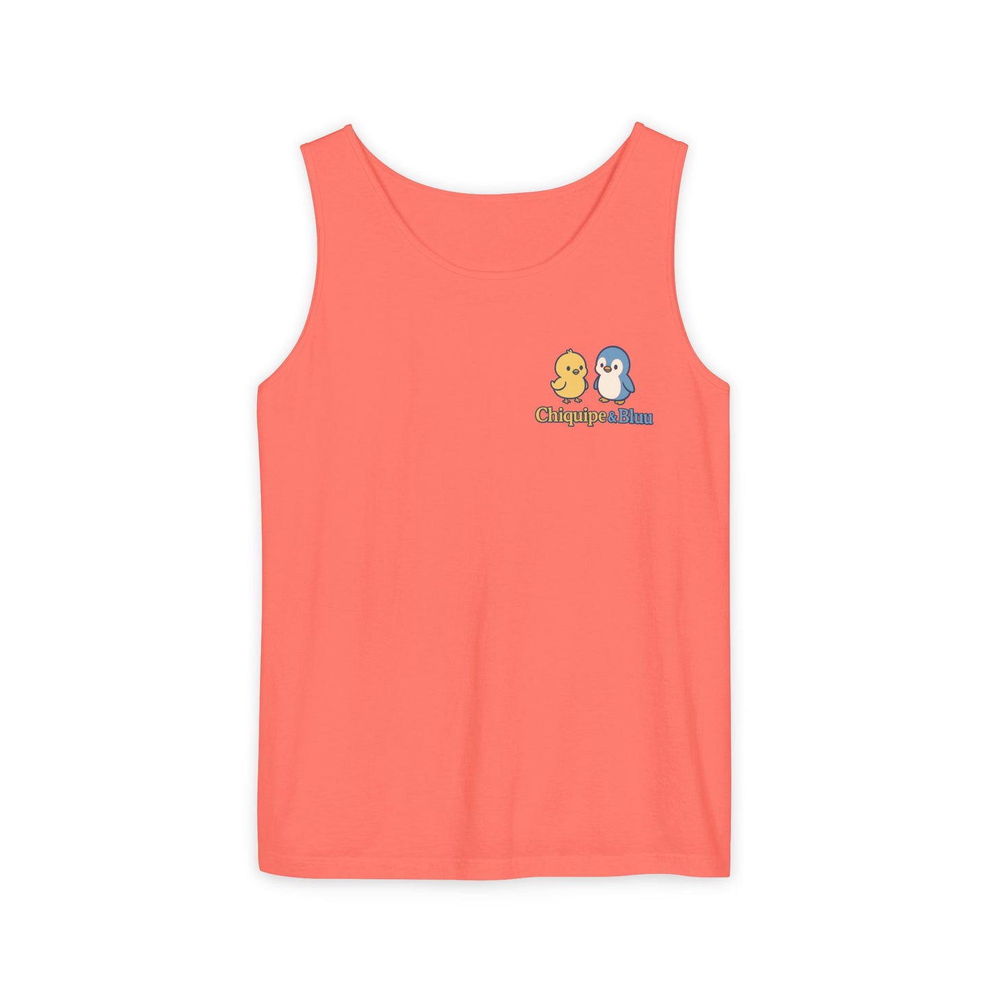 Unisex Garment-Dyed Tank Top - Fun Summer Wear, Beach Day Must-Have, Casual Lounge Top, Great Gift for Friends, Perfect for Vacations