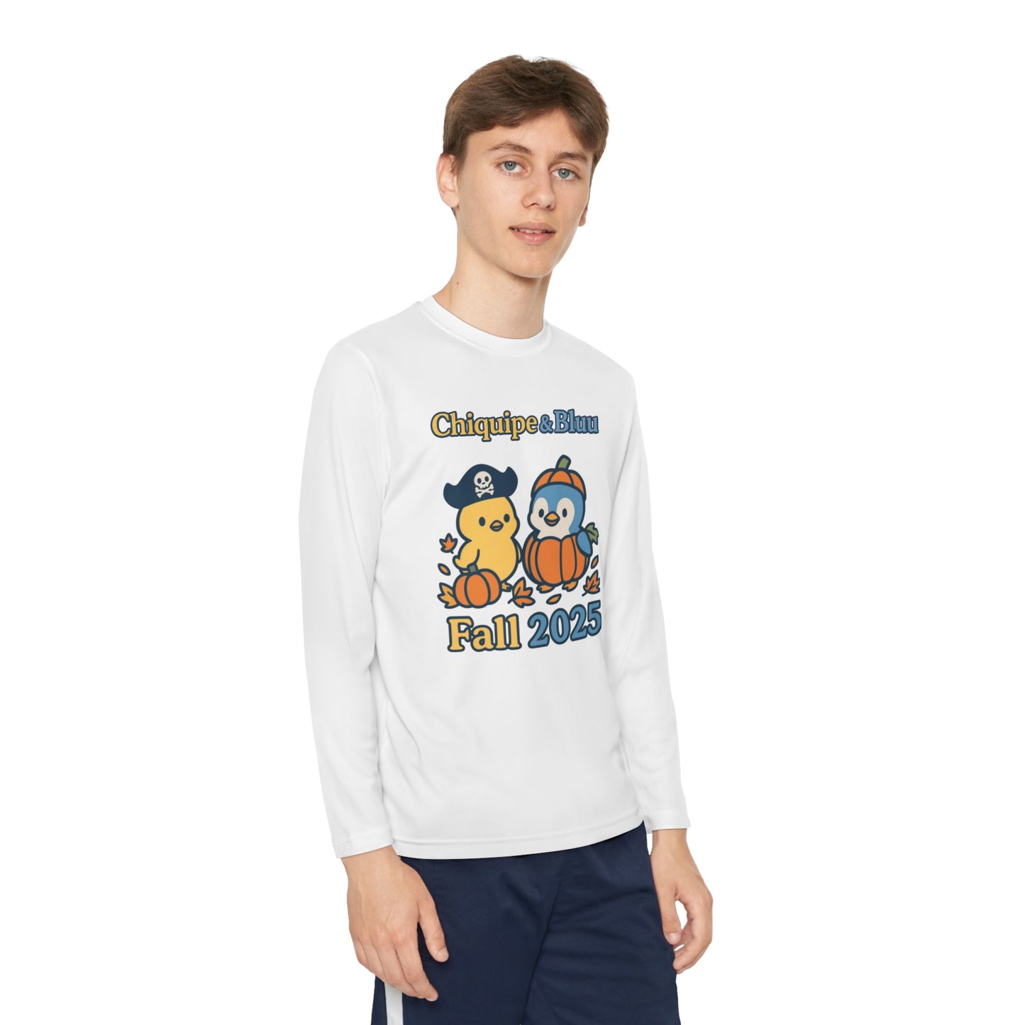 Fall-Themed Youth Long Sleeve Tee, Perfect for Autumn Celebrations, Halloween, and Everyday [...]