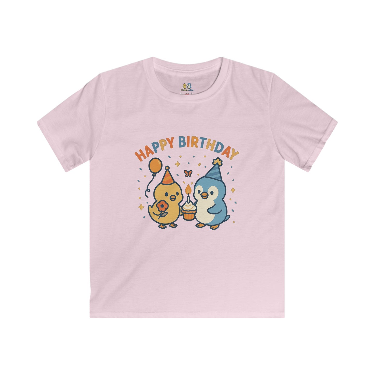 Birthday Celebration Kids Tee - Happy Birthday Design, Gift for Boys & Girls, Party Wear, Cute Cartoon T-Shirt, Fun Kids Apparel