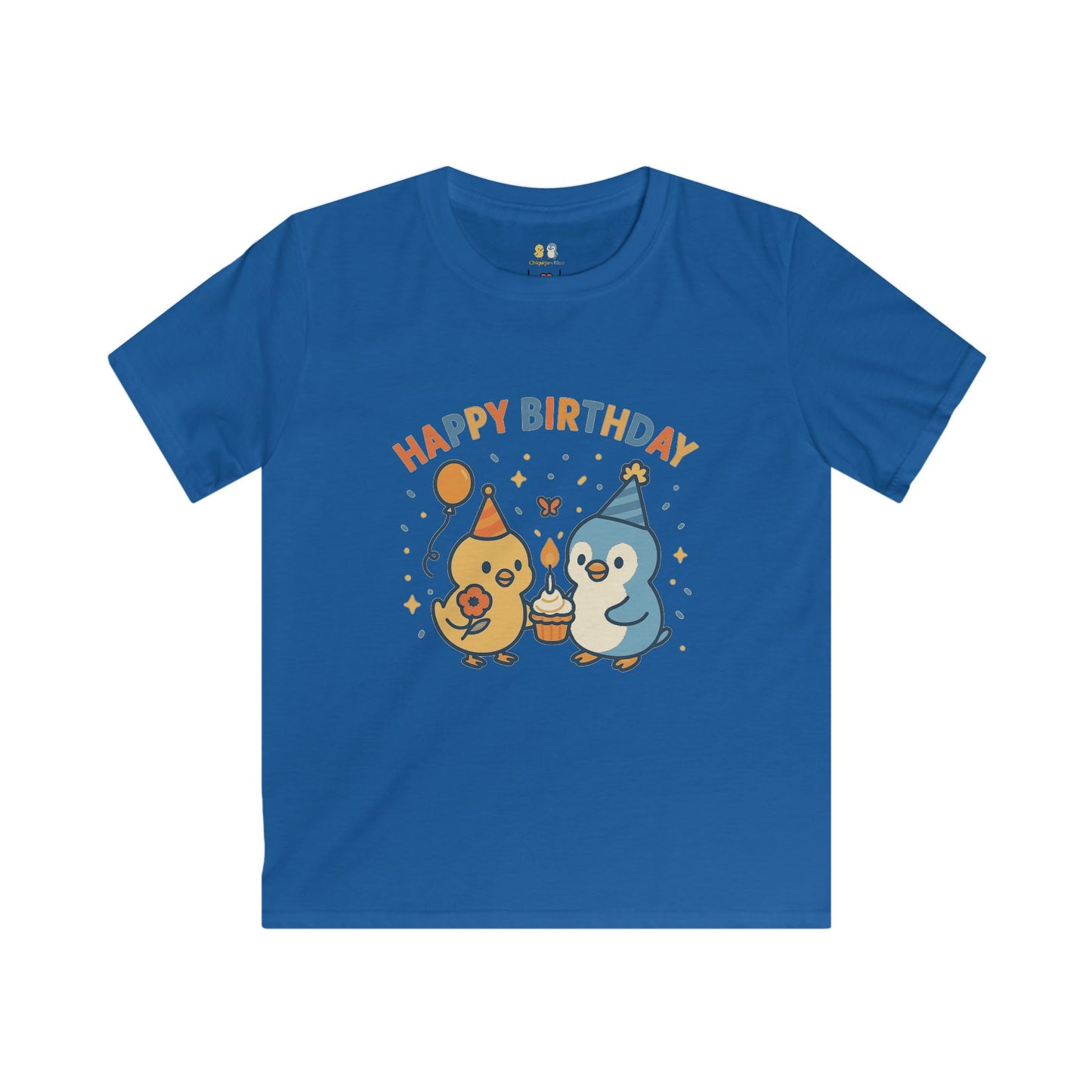 Birthday Celebration Kids Tee - Happy Birthday Design, Gift for Boys & Girls, Party Wear, Cute Cartoon T-Shirt, Fun Kids Apparel