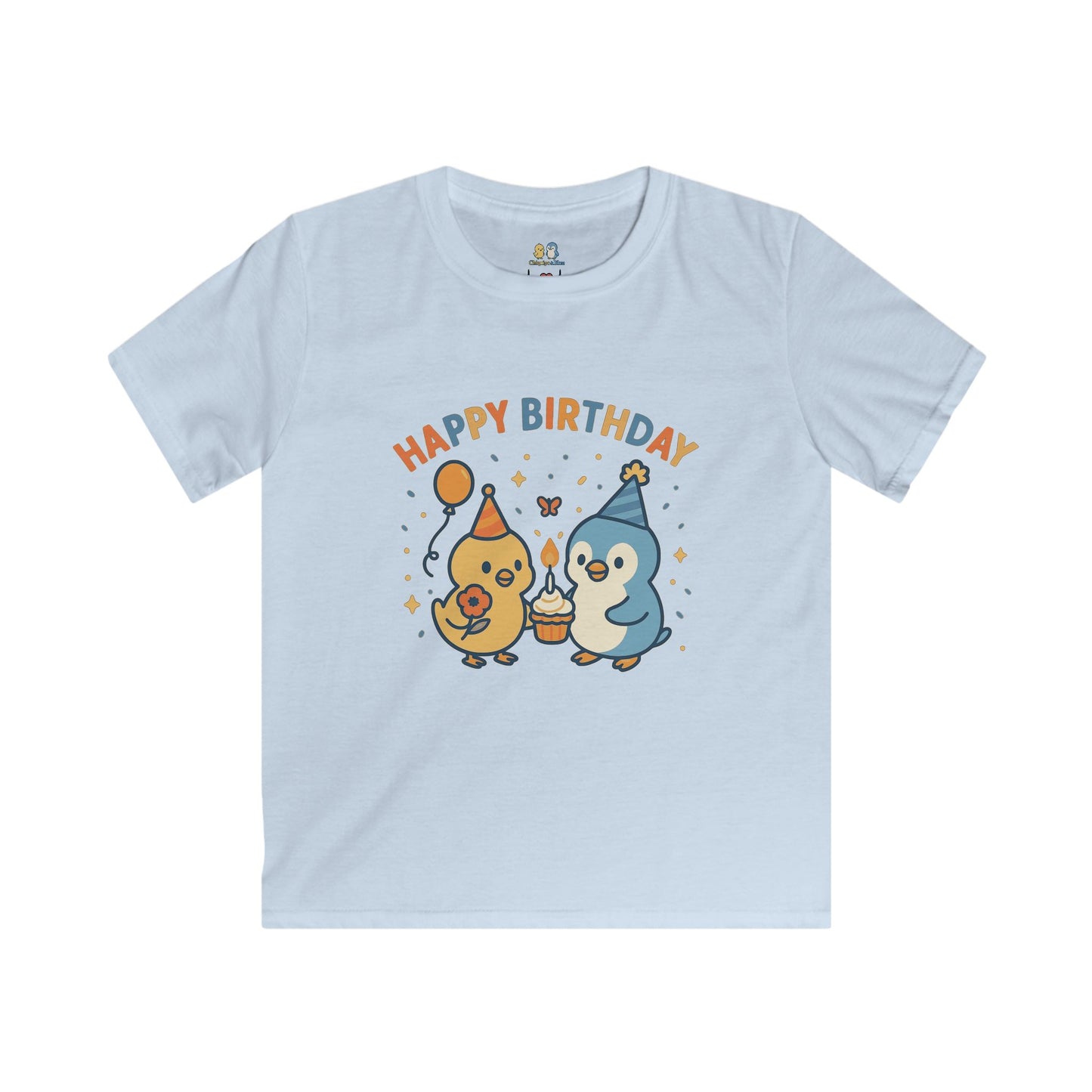 Birthday Celebration Kids Tee - Happy Birthday Design, Gift for Boys & Girls, Party Wear, Cute Cartoon T-Shirt, Fun Kids Apparel