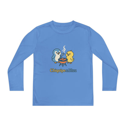 Cute Youth Long Sleeve Tee for Young Chefs, Ideal for Kids Cooking Parties, Birthdays, Cooking Contests, Playdates, Family Gatherings