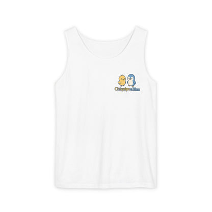 Unisex Garment-Dyed Tank Top - Fun Summer Wear, Beach Day Must-Have, Casual Lounge Top, Great Gift for Friends, Perfect for Vacations