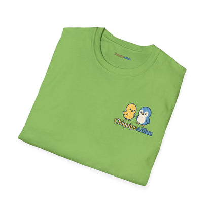 Charming Unisex Softstyle T-Shirt with Playful Design, Casual Wear, Gift for Pet Lovers, Everyday Comfort, Unique Style