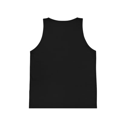 Festive Animal Print Kid's Jersey Tank Top, Summer Outing, Birthday Gift, Cute Cartoon Top, Playful Design, Kids Apparel