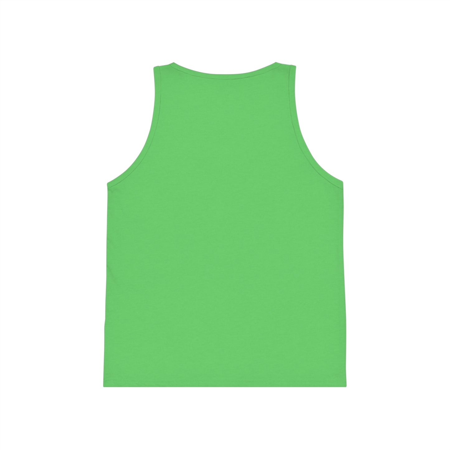 Festive Animal Print Kid's Jersey Tank Top, Summer Outing, Birthday Gift, Cute Cartoon Top, Playful Design, Kids Apparel