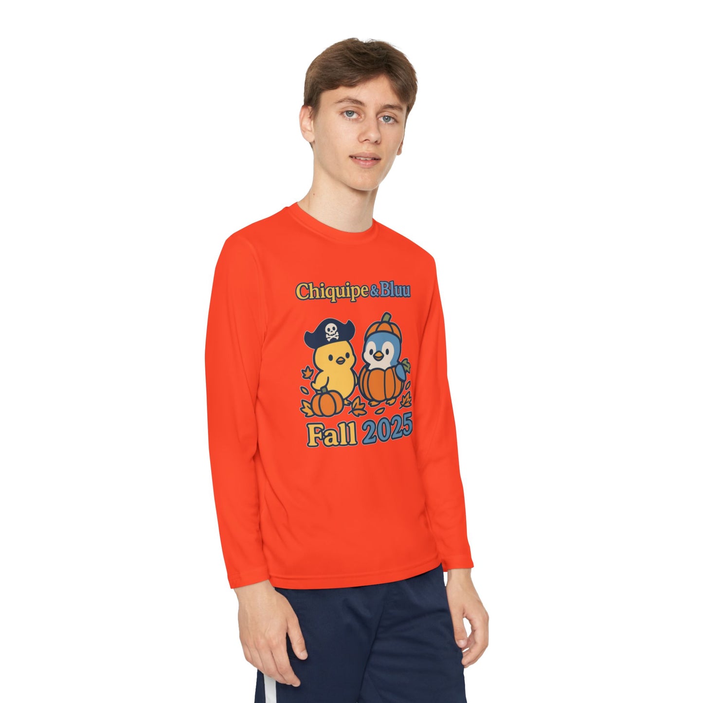 Fall-Themed Youth Long Sleeve Tee, Perfect for Autumn Celebrations, Halloween, and Everyday [...]