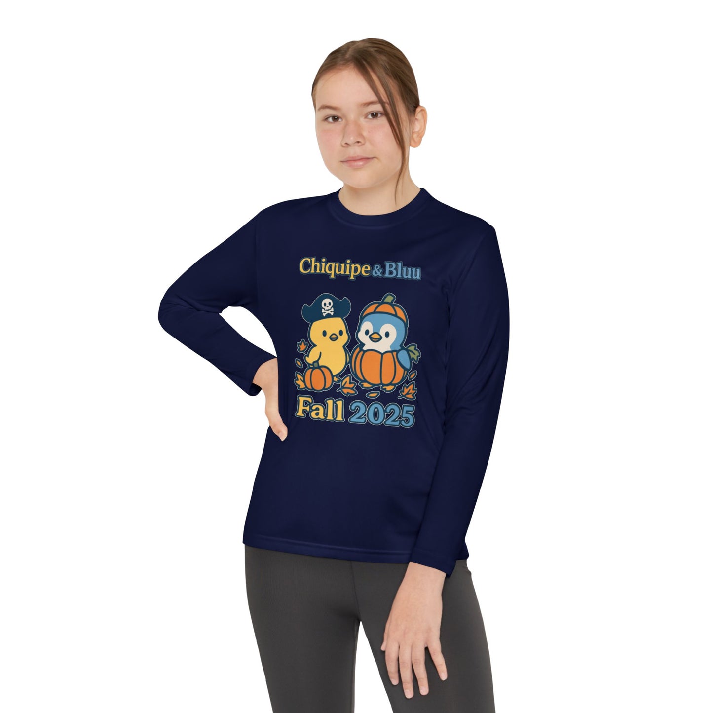 Fall-Themed Youth Long Sleeve Tee, Perfect for Autumn Celebrations, Halloween, and Everyday [...]