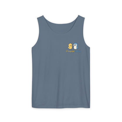 Unisex Garment-Dyed Tank Top - Fun Summer Wear, Beach Day Must-Have, Casual Lounge Top, Great Gift for Friends, Perfect for Vacations