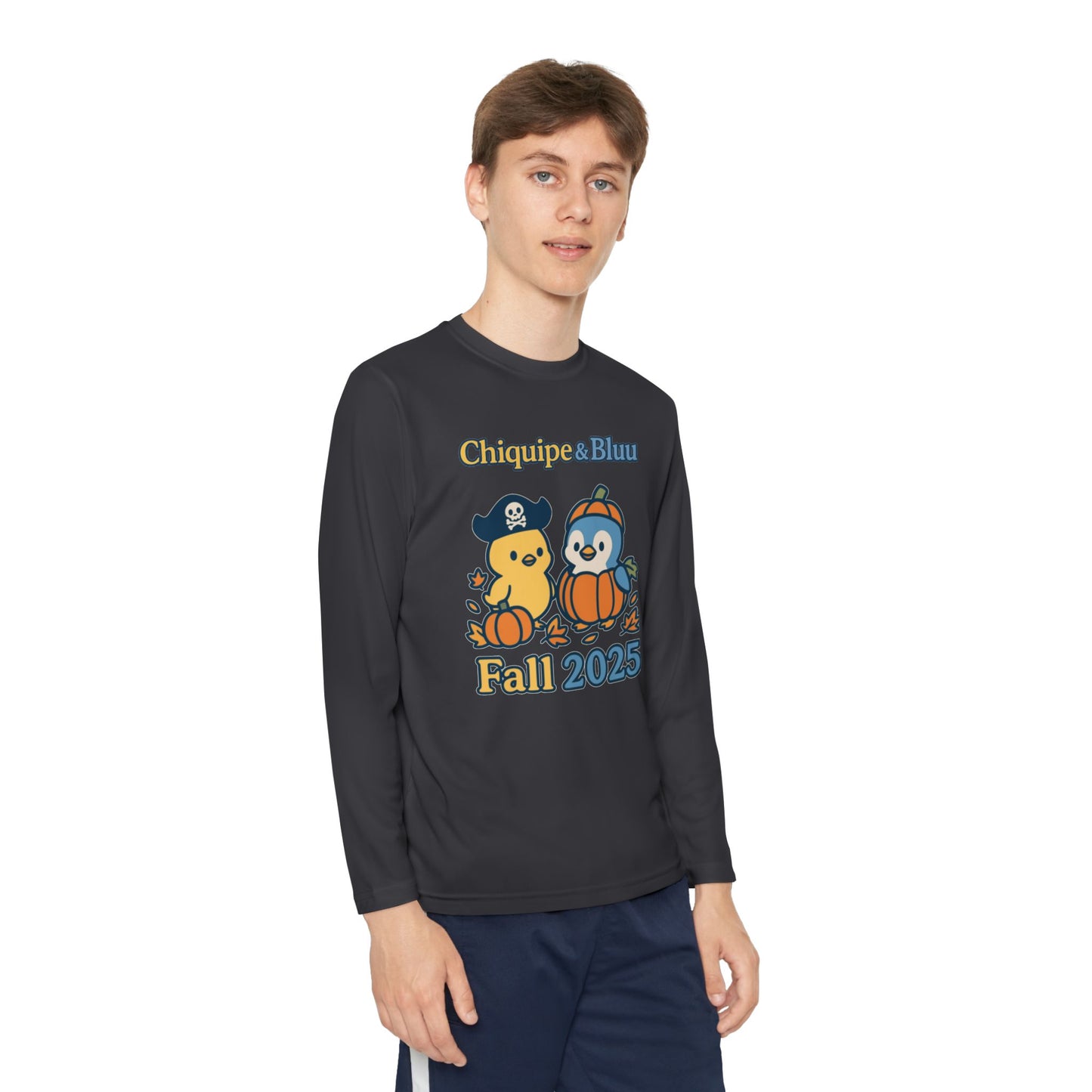 Fall-Themed Youth Long Sleeve Tee, Perfect for Autumn Celebrations, Halloween, and Everyday [...]