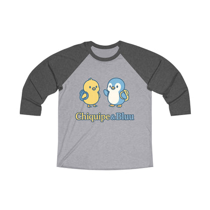 Unisex Tri-Blend 3\4 Raglan Tee