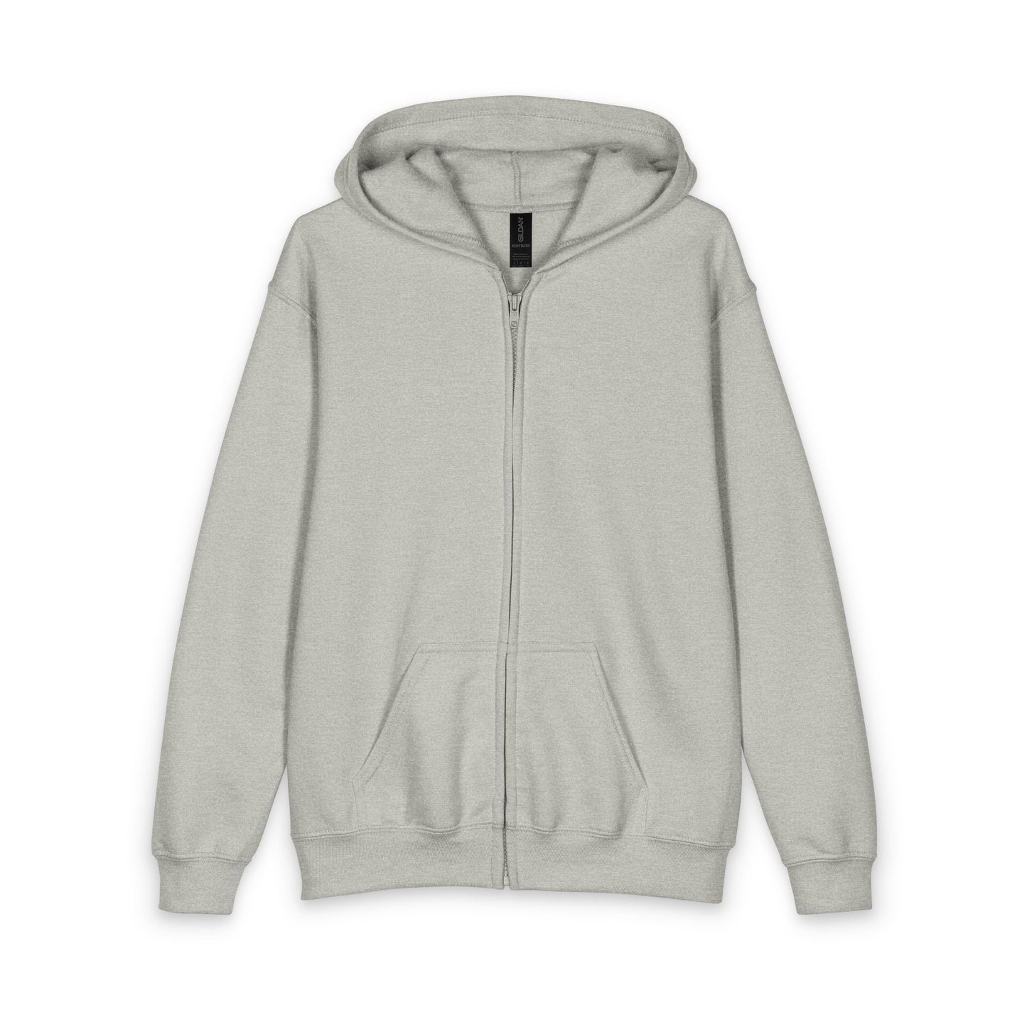 Youth Zipped Hoodie — Cute Chiquipe & Bluu Dino Cartoon Design