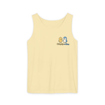 Unisex Garment-Dyed Tank Top - Fun Summer Wear, Beach Day Must-Have, Casual Lounge Top, Great Gift for Friends, Perfect for Vacations
