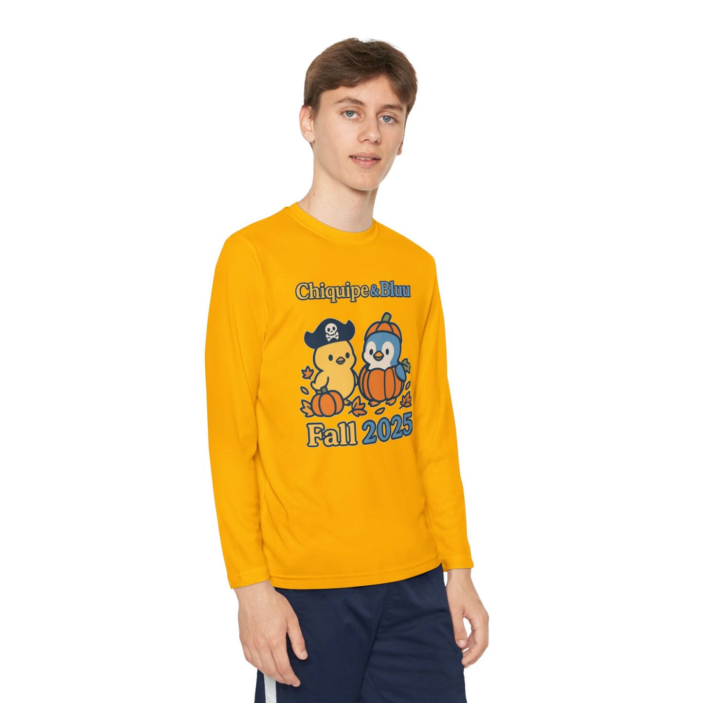 Fall-Themed Youth Long Sleeve Tee, Perfect for Autumn Celebrations, Halloween, and Everyday [...]