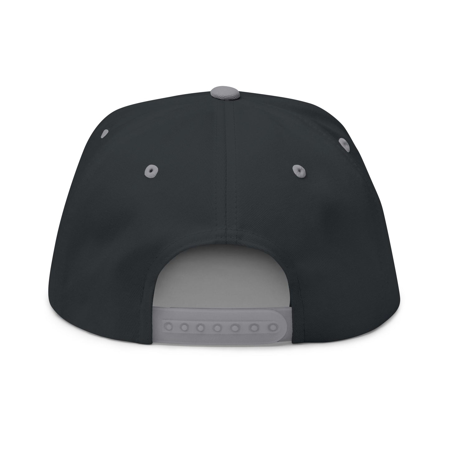 Embroidered Chick & Penguin Flat Bill Cap — Chiquipe & Bluu Snapback
