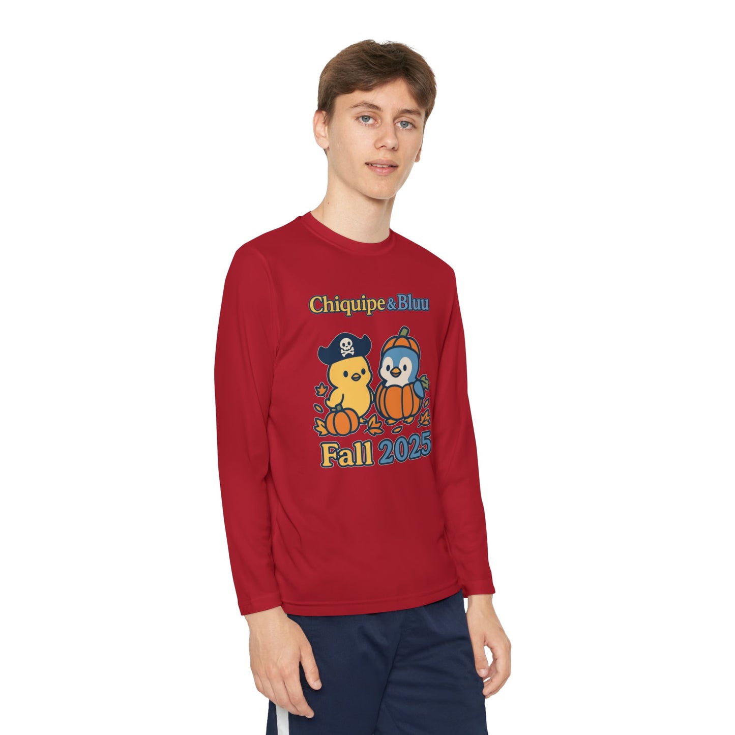 Fall-Themed Youth Long Sleeve Tee, Perfect for Autumn Celebrations, Halloween, and Everyday [...]