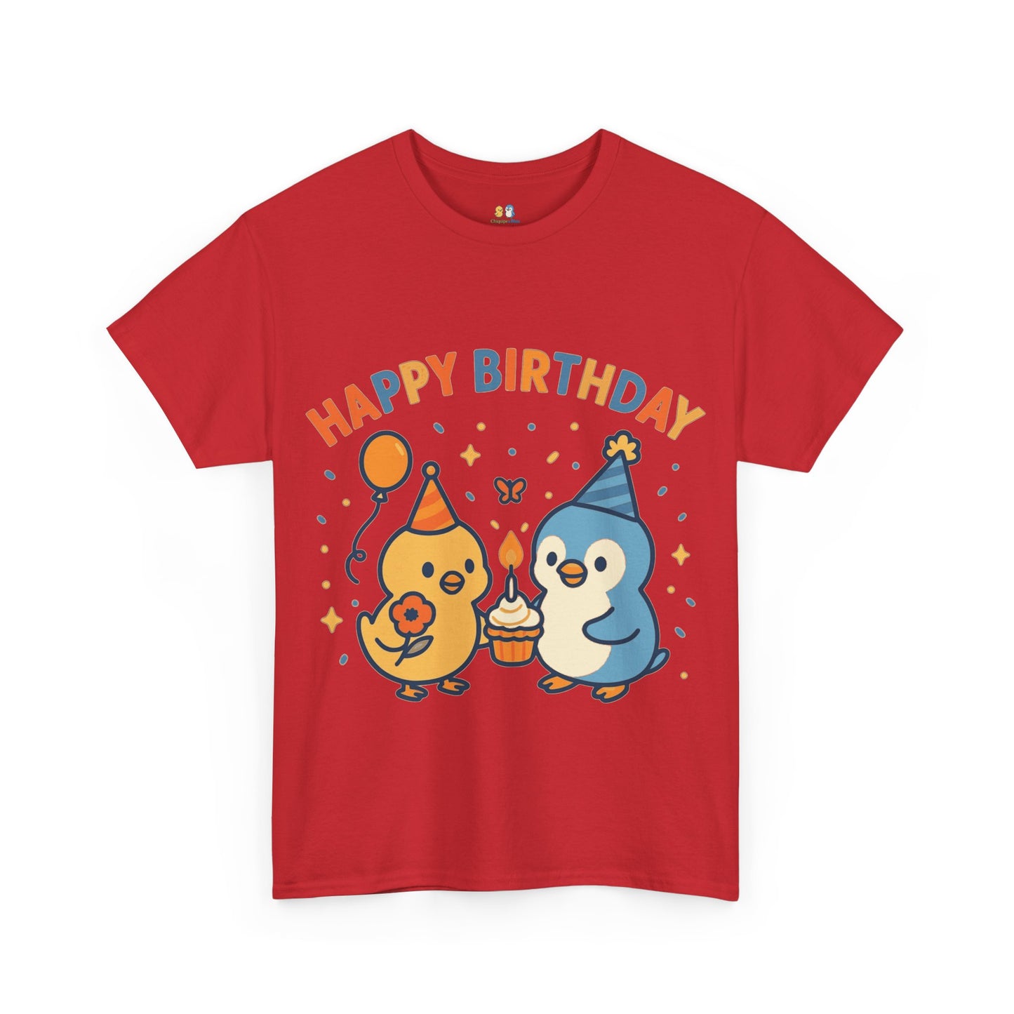 Happy Birthday Unisex Cotton Tee, Cute Birthday Shirt, Gift for Birthday Party, Unisex T-Shirt, Fun Celebration Apparel