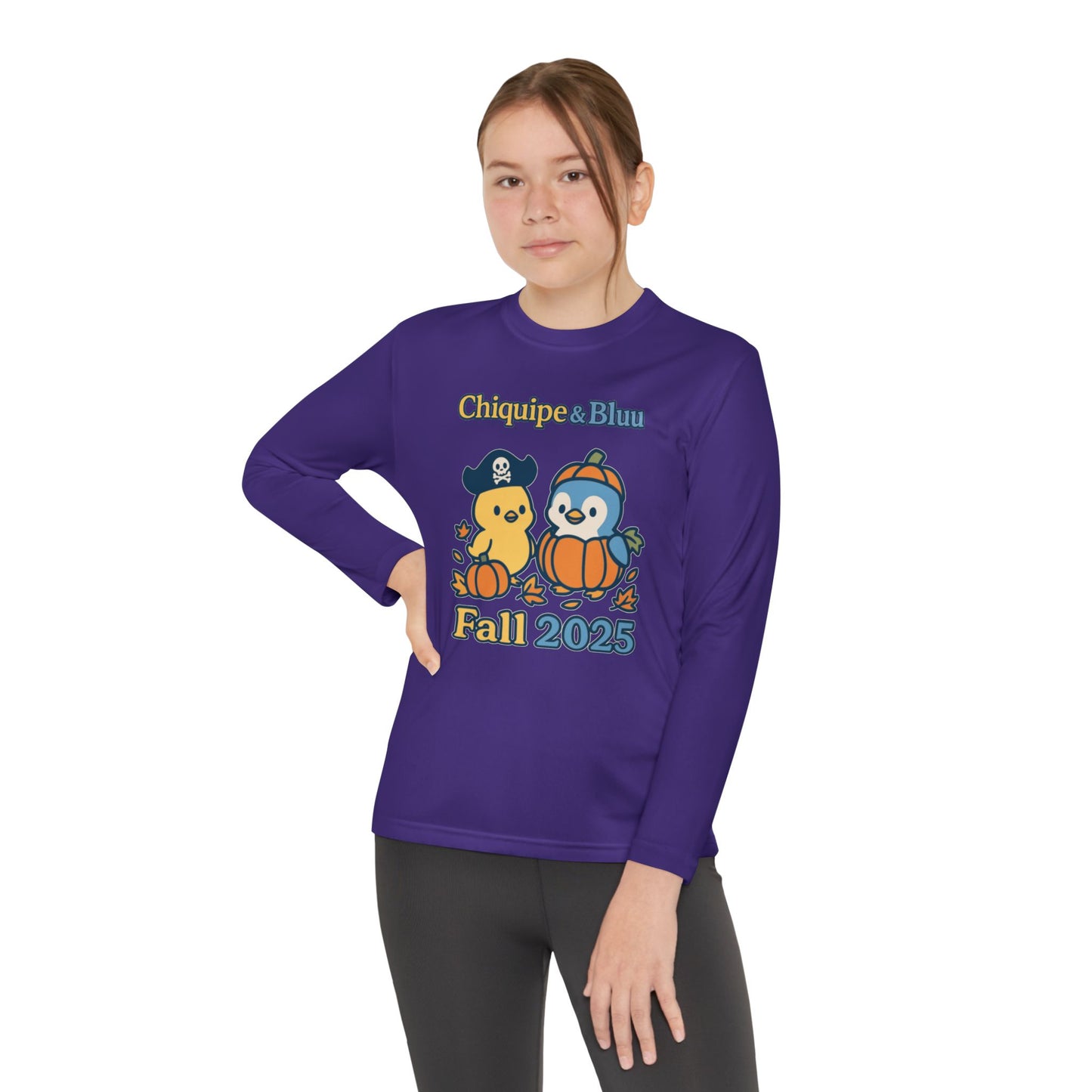 Fall-Themed Youth Long Sleeve Tee, Perfect for Autumn Celebrations, Halloween, and Everyday [...]