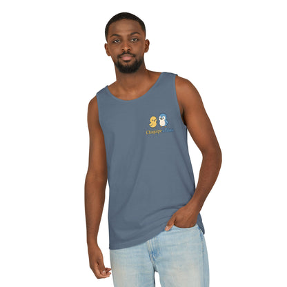 Unisex Garment-Dyed Tank Top - Fun Summer Wear, Beach Day Must-Have, Casual Lounge Top, Great Gift for Friends, Perfect for Vacations