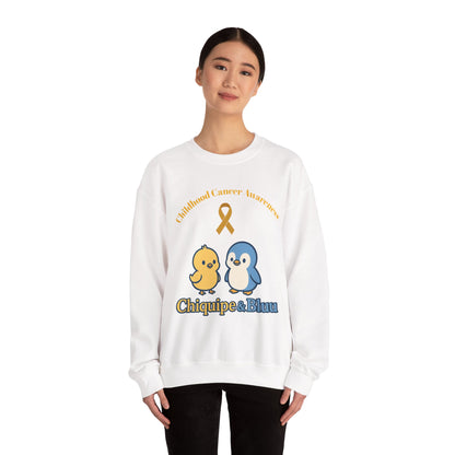 Childhood Cancer Awareness Sweatshirt, Unisex Crewneck, Support for Kids, Gift for Advocate, Cozy Charity Apparel