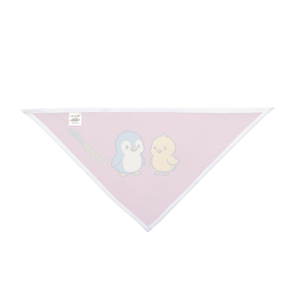 Cute Chick & Penguin Pet Bandana