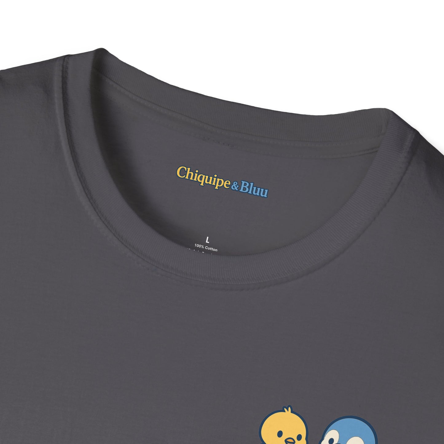Charming Unisex Softstyle T-Shirt with Playful Design, Casual Wear, Gift for Pet Lovers, Everyday Comfort, Unique Style