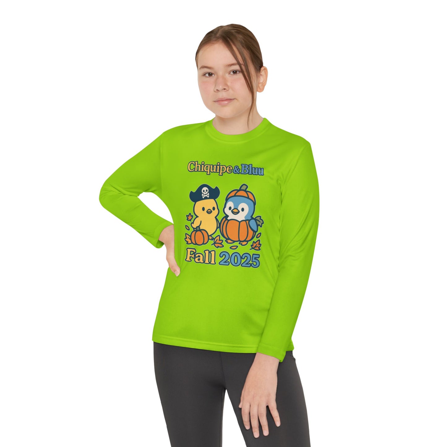 Fall-Themed Youth Long Sleeve Tee, Perfect for Autumn Celebrations, Halloween, and Everyday [...]