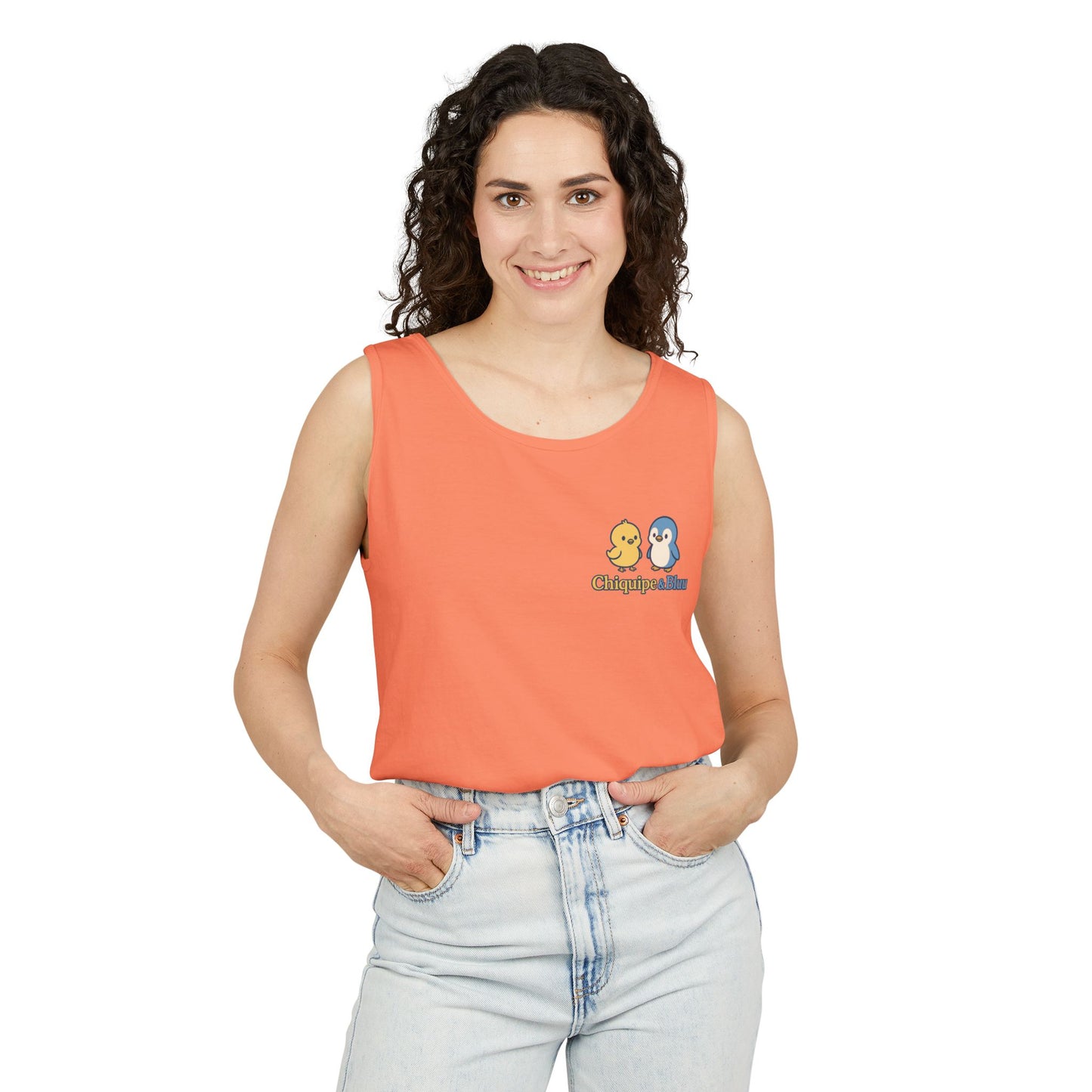 Unisex Garment-Dyed Tank Top - Fun Summer Wear, Beach Day Must-Have, Casual Lounge Top, Great Gift for Friends, Perfect for Vacations