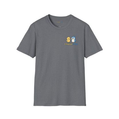 Charming Unisex Softstyle T-Shirt with Playful Design, Casual Wear, Gift for Pet Lovers, Everyday Comfort, Unique Style