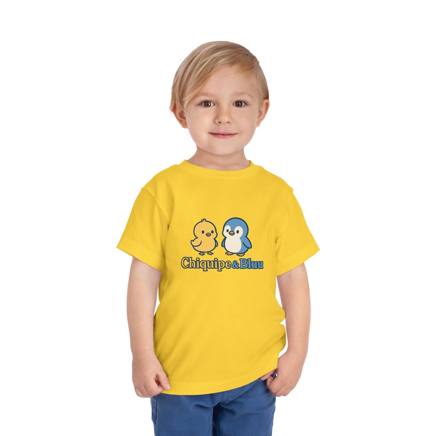 Cute Toddler Tee with Colorful Bird Design, Adorable Summer Outfit, Gift for Kids, Birthday Present, Playdate Essential