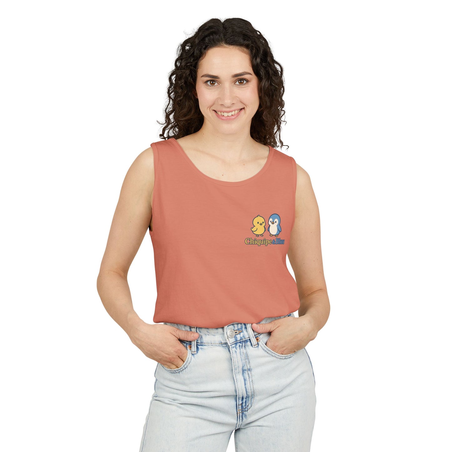 Unisex Garment-Dyed Tank Top - Fun Summer Wear, Beach Day Must-Have, Casual Lounge Top, Great Gift for Friends, Perfect for Vacations