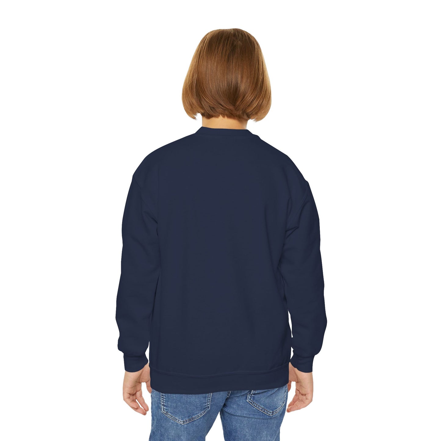 Cute Bird Friends Youth Crewneck Sweatshirt - Adorable Gift, Cozy Apparel, Kids' Fashion, Fun Outfits, Birthday Present